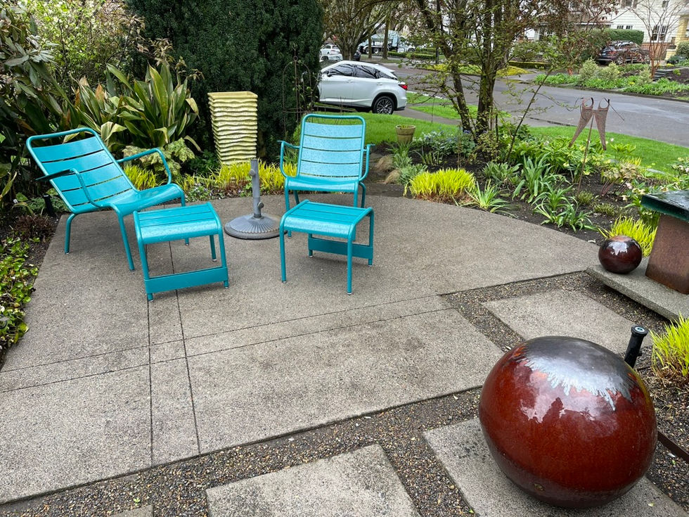 Patio Pressure Washing - Irvington Neighborhood