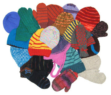 Looking for hats, mitts, socks — to hang!