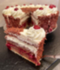 Schwarzwälderkirsch Torte Stück