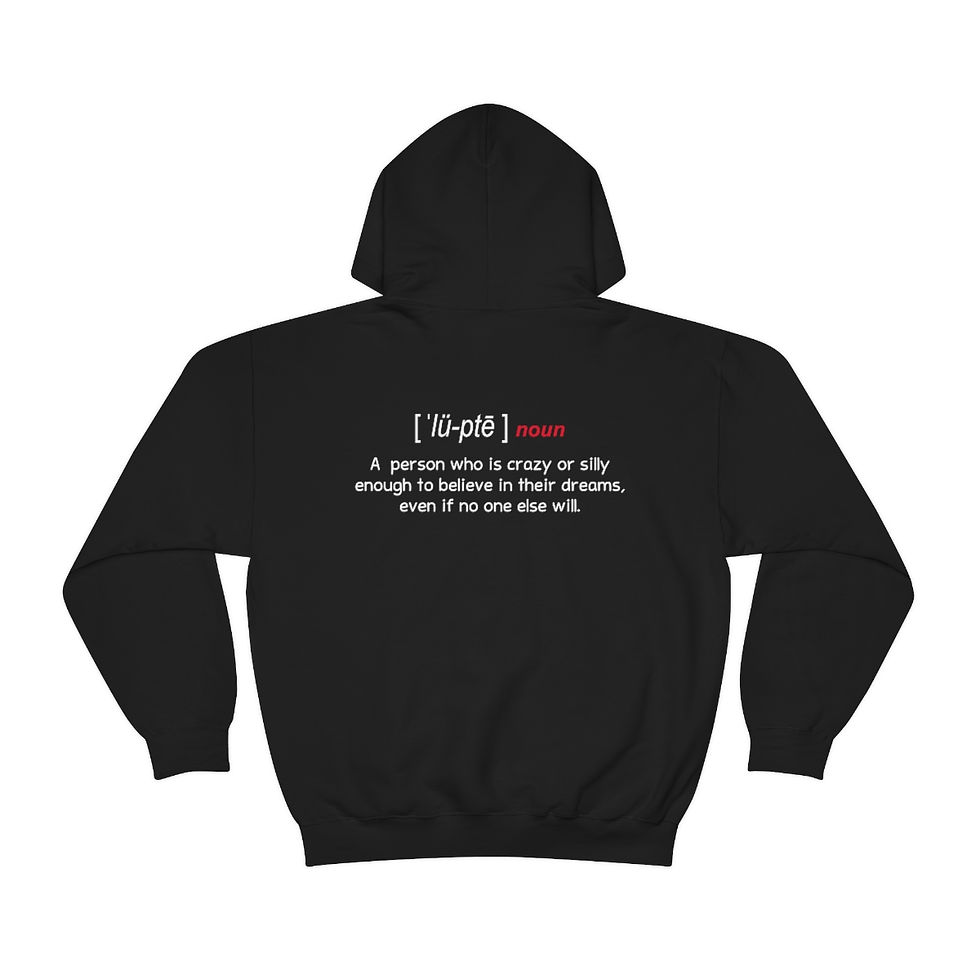 Thumbnail: Loopty Black Hoodie