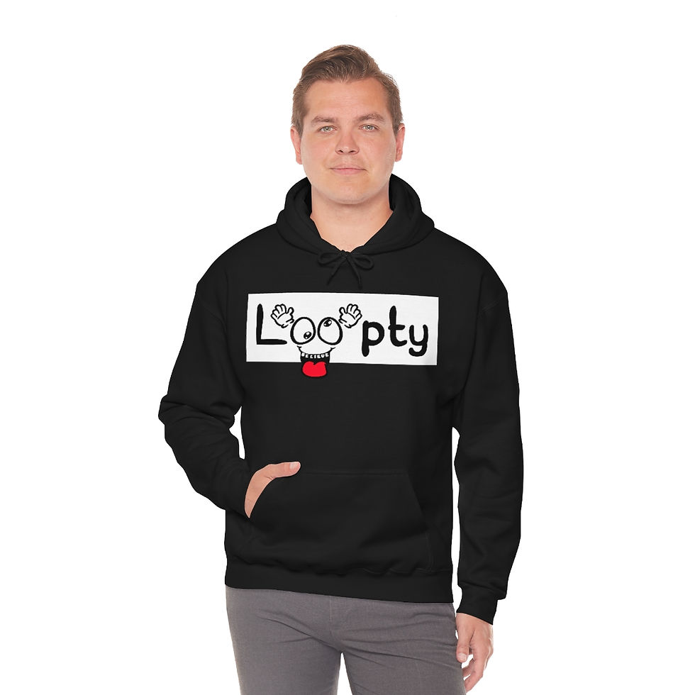 Thumbnail: Loopty Black Hoodie