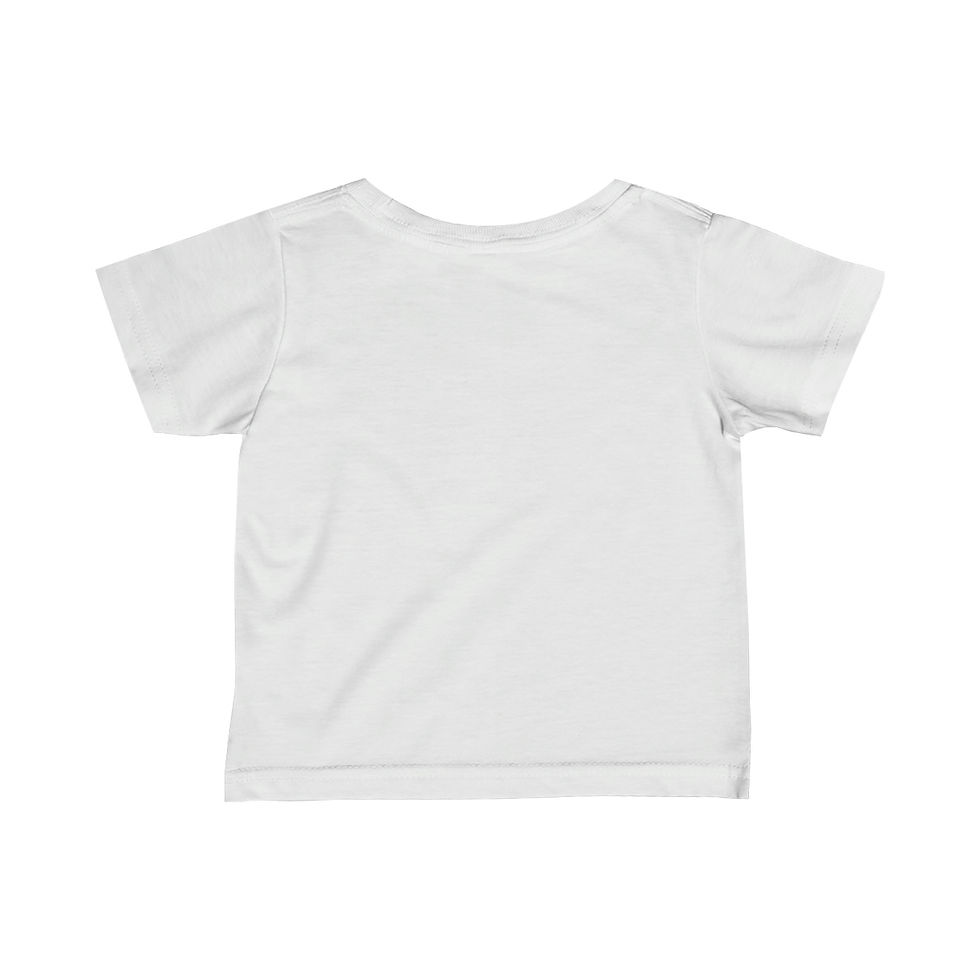 Thumbnail: Infant White Loopty Definition Tee