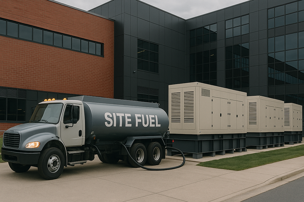 a site fuel delivery van in the future