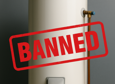 Banned Gas Tank Water Heater