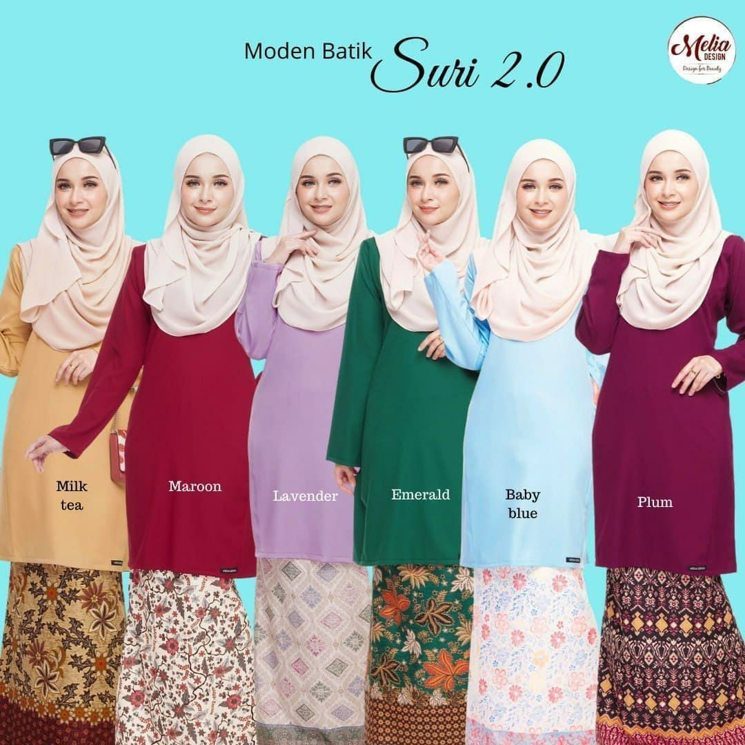KURUNG MODEN BATIK SURI 2