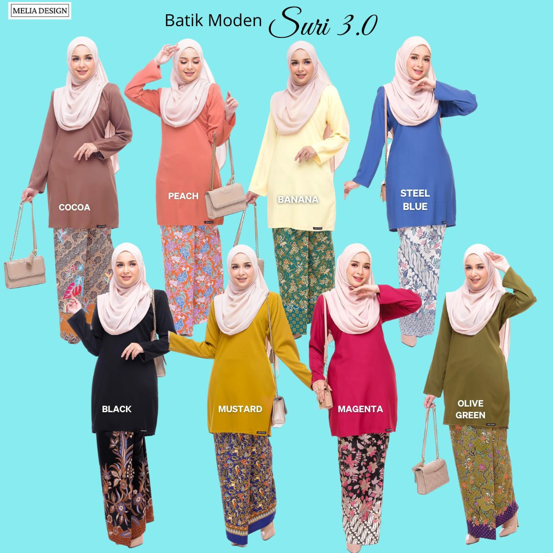 KURUNG MODEN BATIK SURI 3