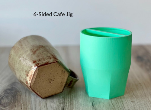 Faceted Cafe Jigs | Alexandria Pottery