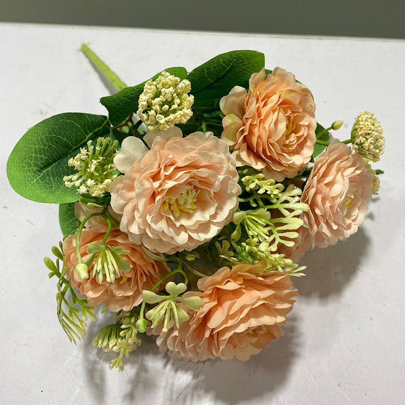 Miniatura: Peonías flores de loto artificial