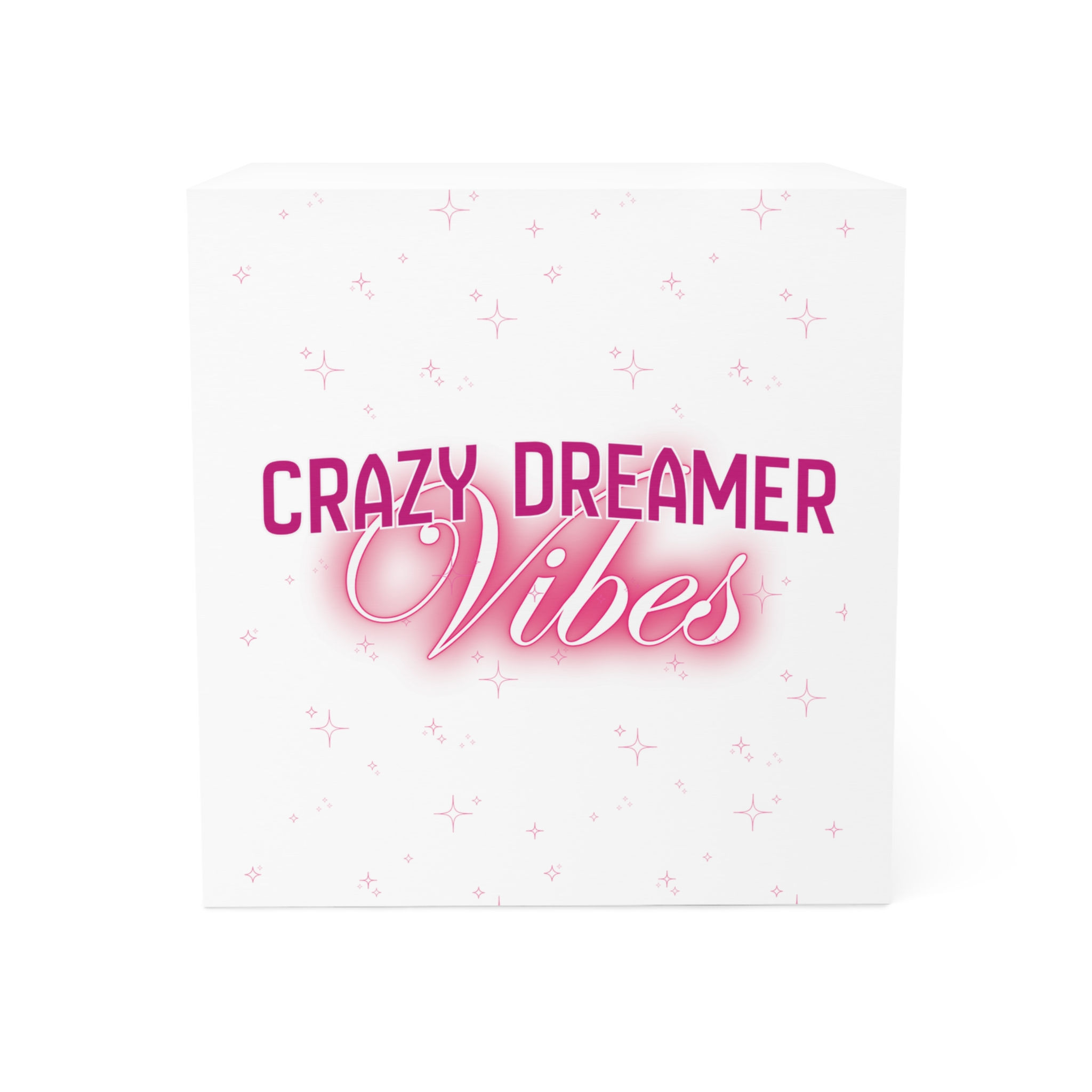Crazy Dreamer Vibes Note Cube