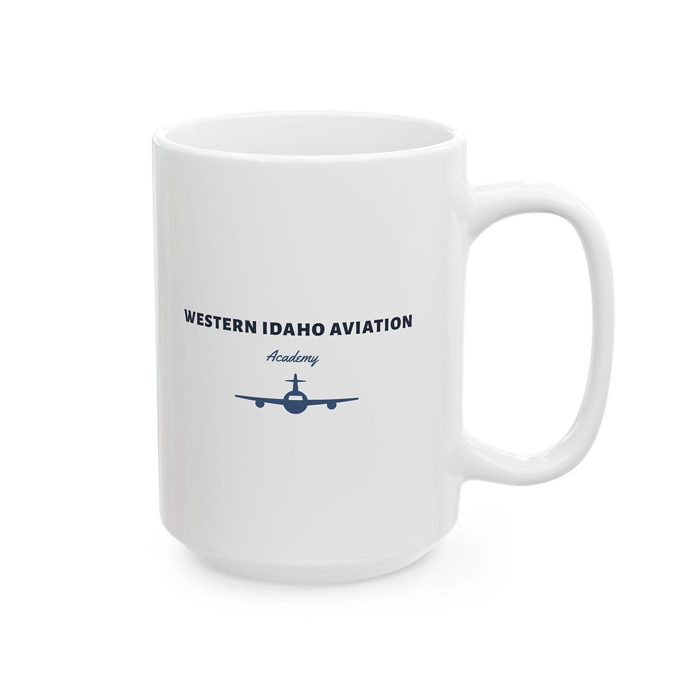 Thumbnail: Westfield Aviation Ceramic Mug – Pilot Coffee Cup (11oz, 15oz)