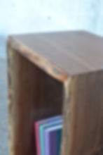 Thumbnail: Black walnut side table