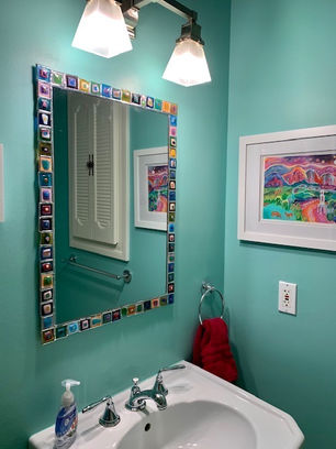 Xlg boudoir mirror