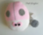 ink Ladybird Cushion
