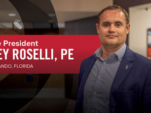 Vice President Joey Roselli, PE Orlando Florida