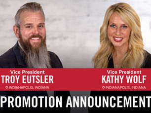 Troy Eutsler and Kathy Wolf Appointed to Vice President at American Structurepoint