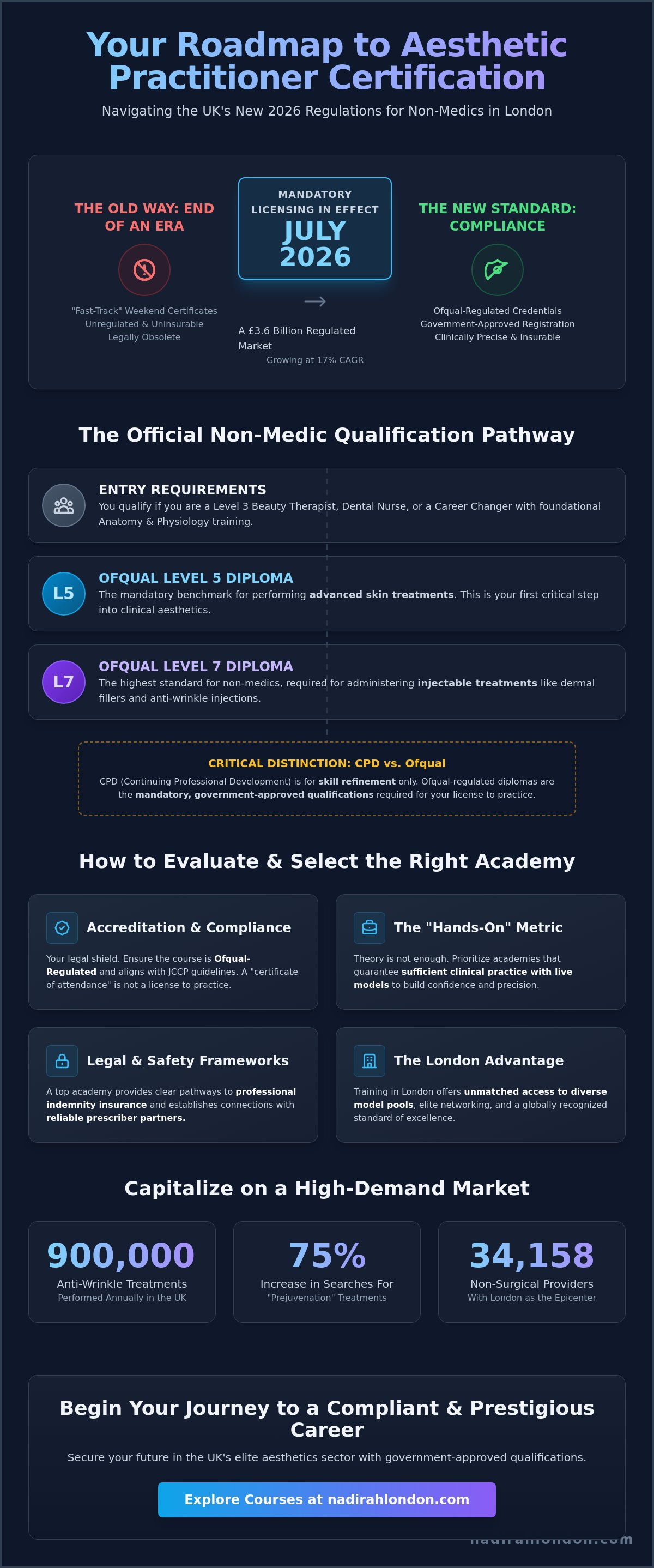 Aesthetics courses for non-medics London