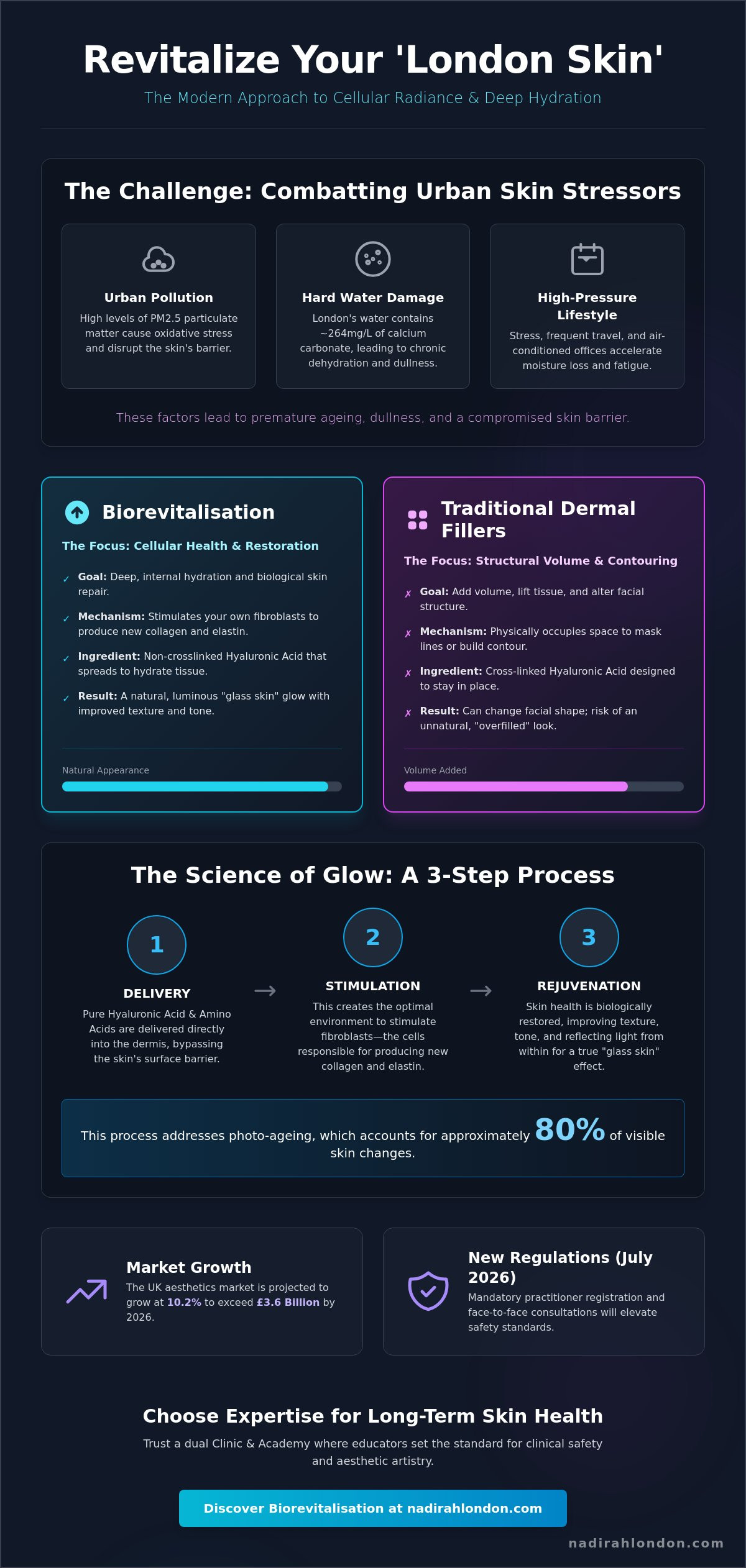 Biorevitalisation treatment London