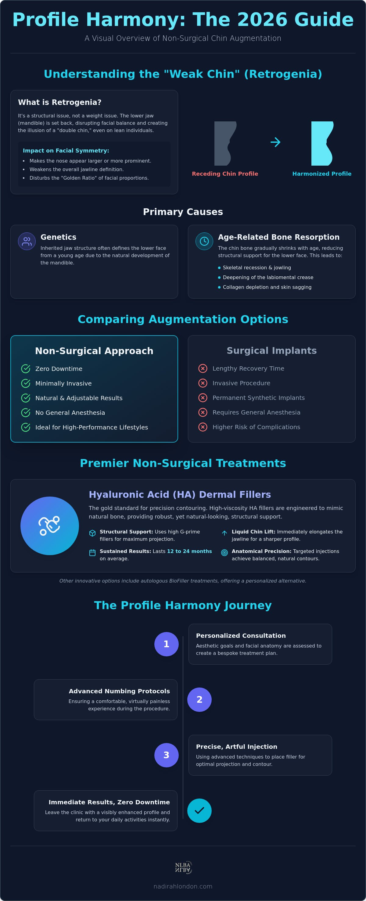 Best treatment for a weak chin non-surgical