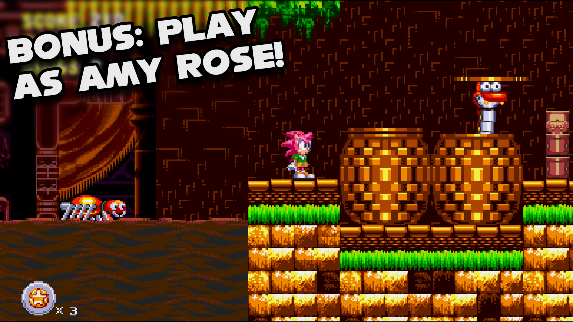 Play as Amy Rose!