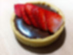Milk Chocolate and Strawberry Tart