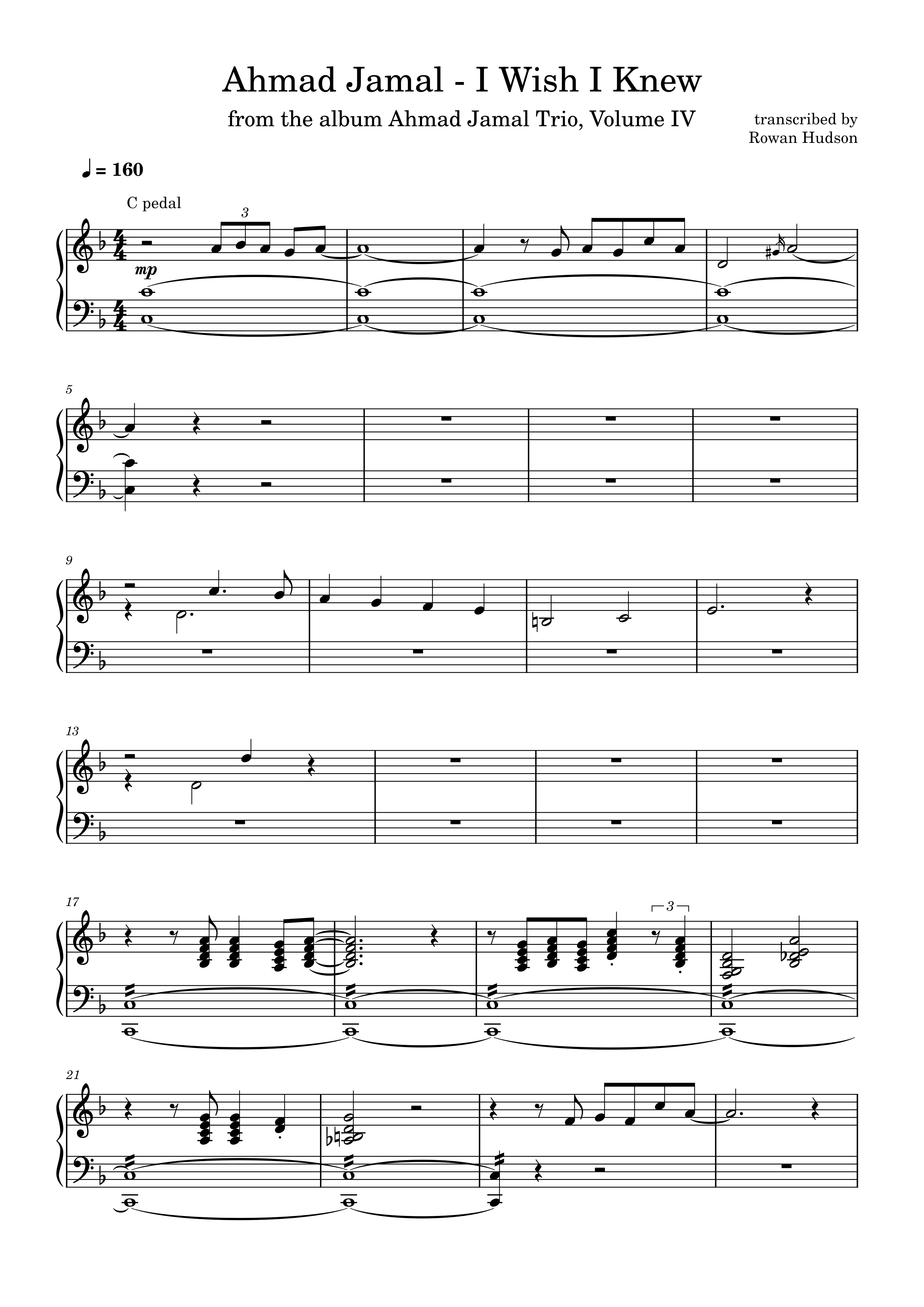 A. Jamal - I Wish I Knew