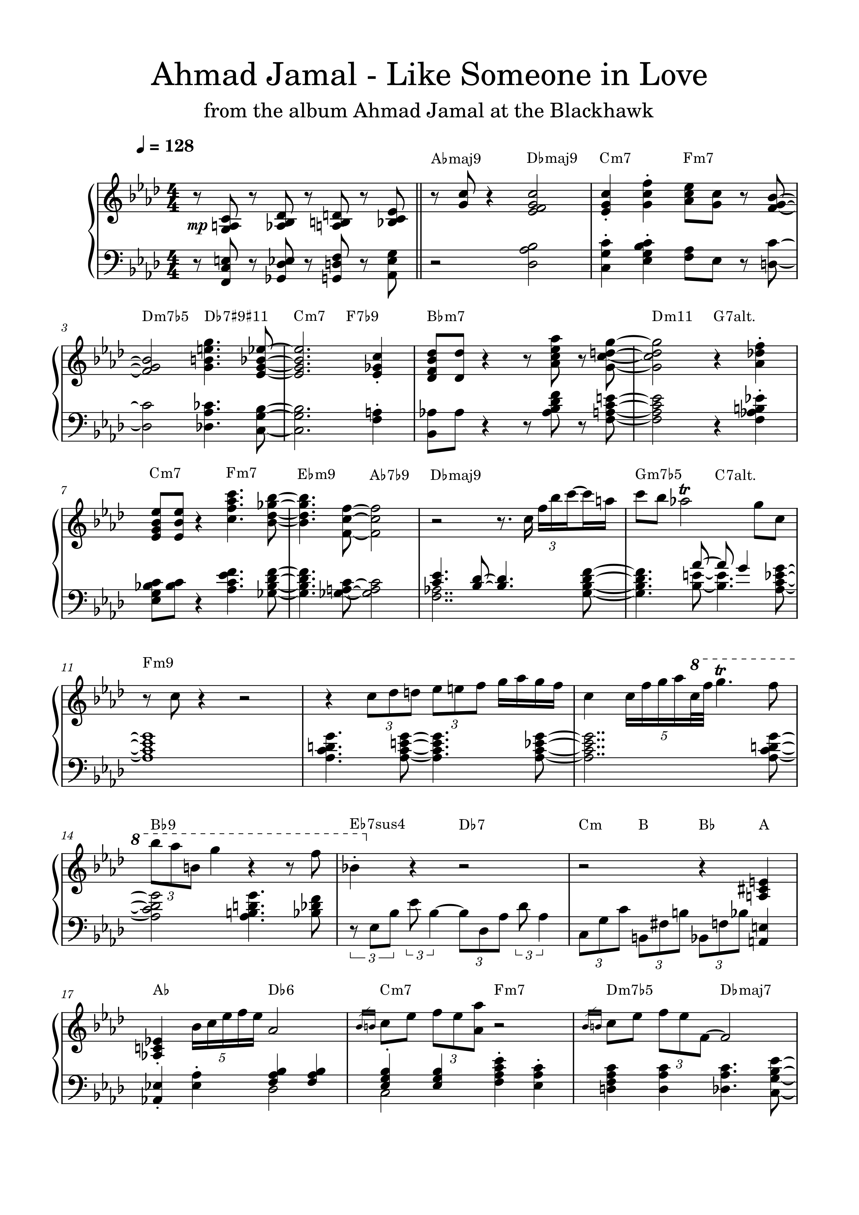 A. Jamal - Like Someone in Love