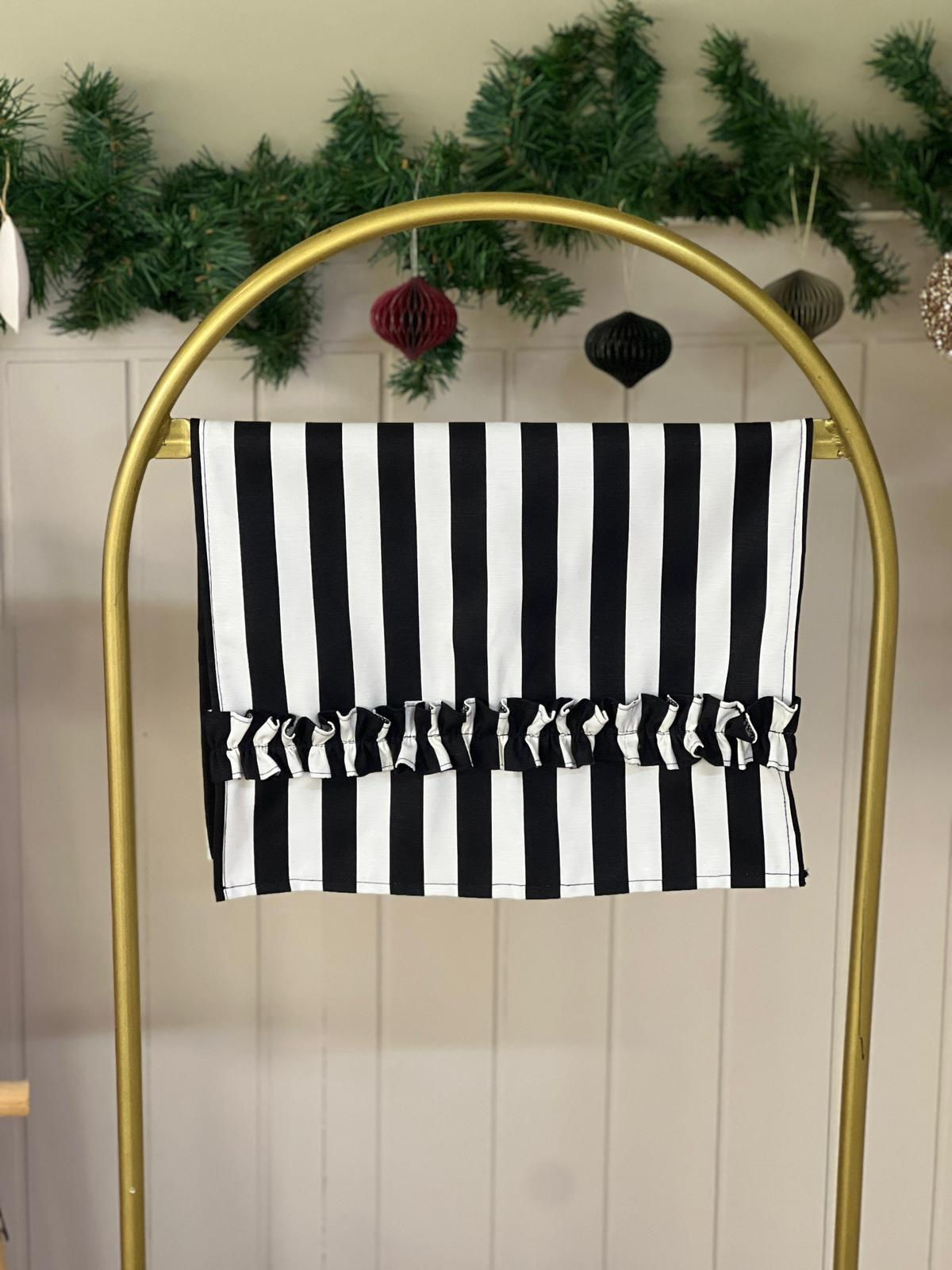 Stipe Keten Kurulama Bezi Orta Fırfır