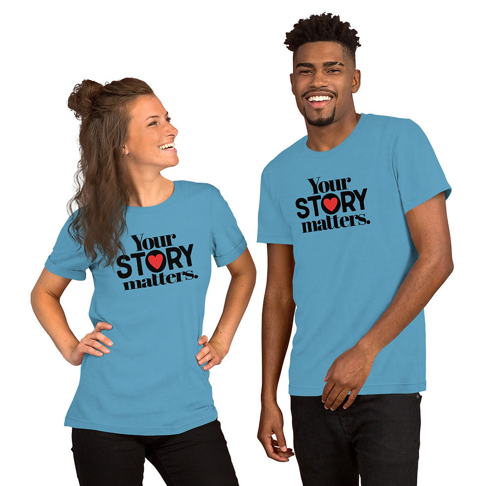 Thumbnail: "Your Story Matters" Short-Sleeve Unisex T-Shirt