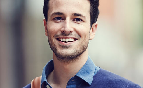 Man with Blue Sweater