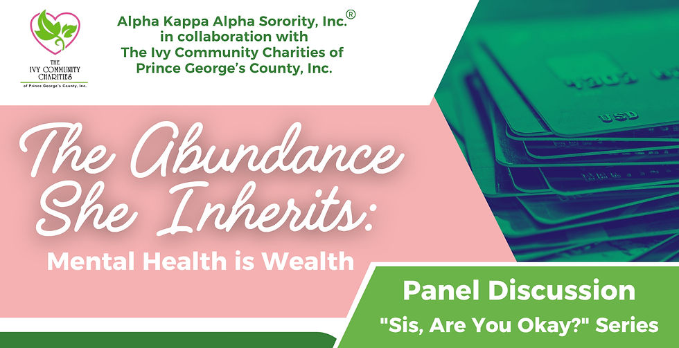 The Abundance She Inherits: Mental Health is Wealth