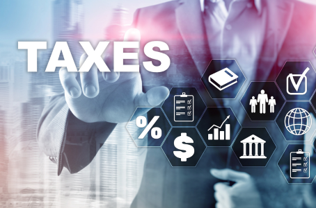 Concept of taxes paid by individuals and corporations such as vat, income and wealth tax. Tax payment. State taxes. Calculation tax return.