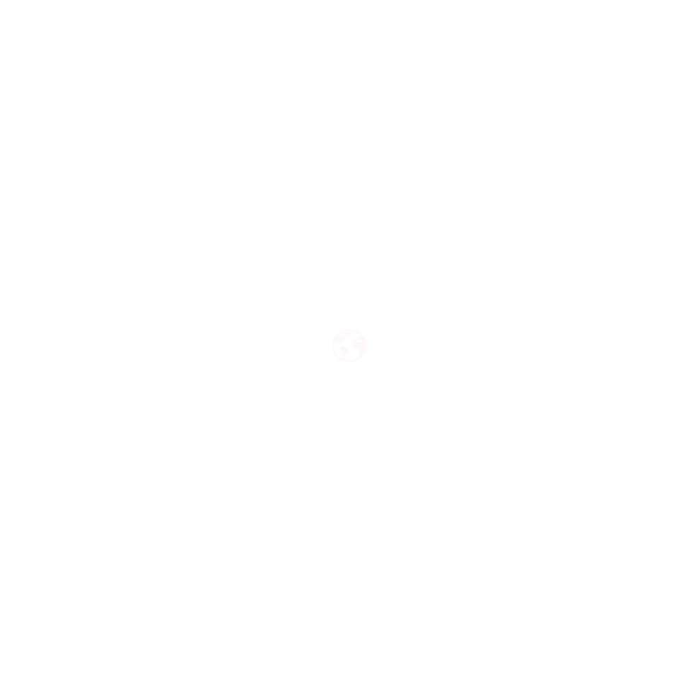Globe icon centered on a black background with thin crosshairs