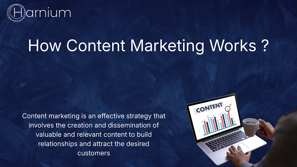 content marketing is essential since it entails disseminating information about the firm to its target audience in order to achieve sustainable development.