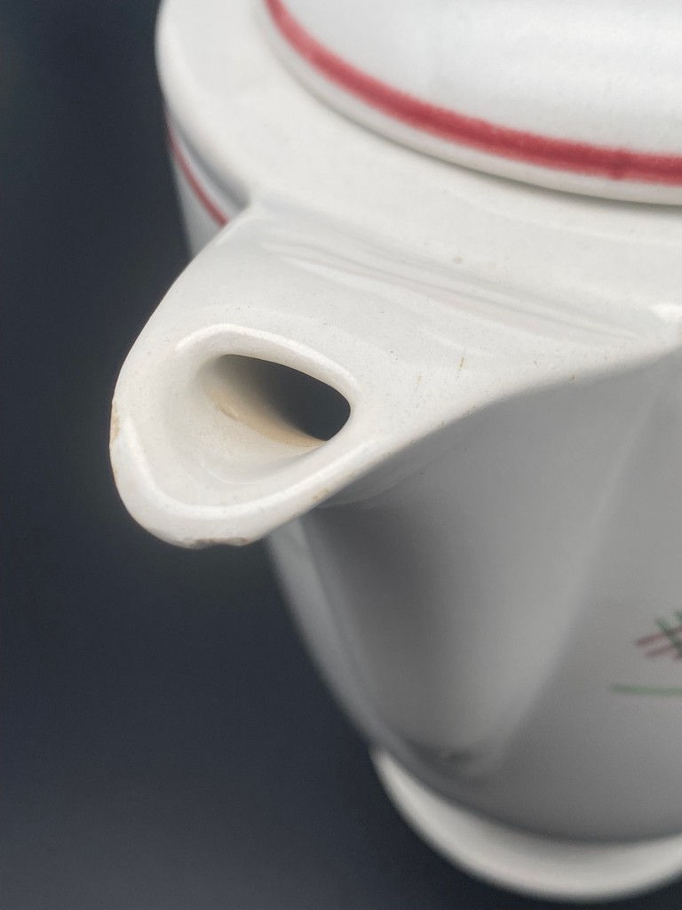 Miniature : Théière/cafetière en céramique Vintage