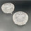 Miniature : Coupelles sur pieds en cristal d'Arques