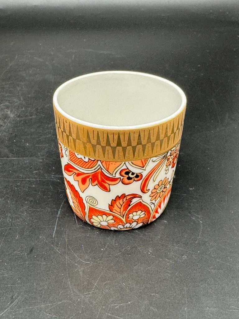 Miniature : Service à thé/café chamarré en porcelaine de Limoges