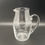 Miniature : Carafe en verre fin ciselé