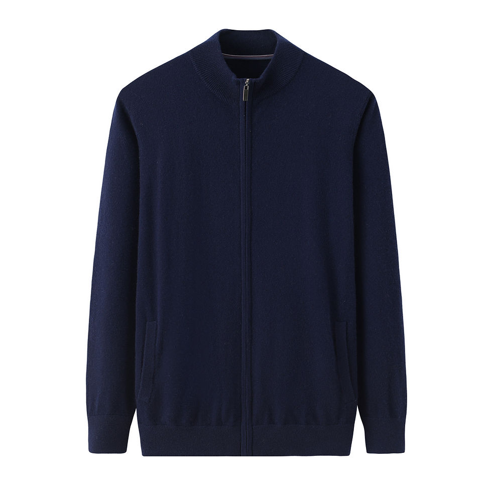 Miniature : Cardigan zippé noir