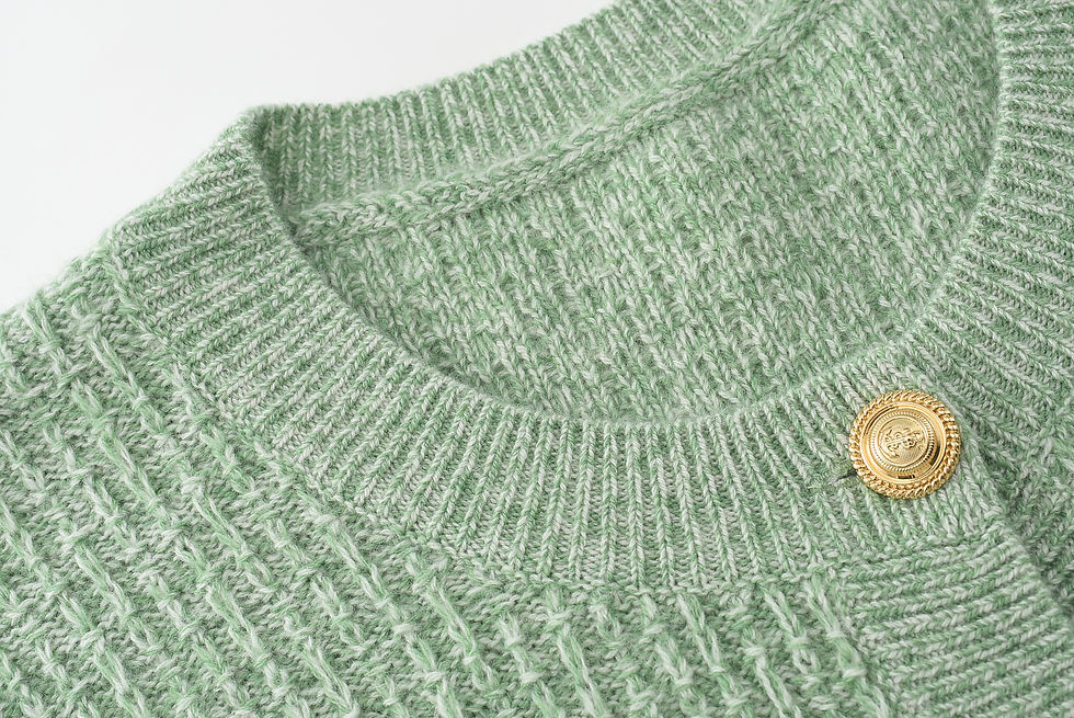 Miniature : Cardigan vert