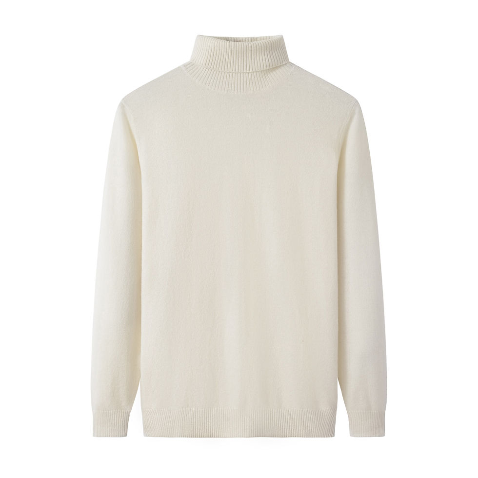 White Turtle Neck Sweater