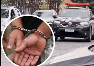 Homem é preso em Jaraguá por invadir casa da ex e ameaçá-la de morte