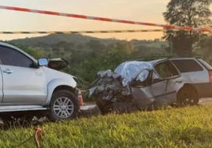 Grave acidente na GO-434 em Rubiataba deixa dois mortos e um ferido