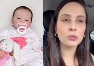 Casal quer disputar guarda de bebê reborn na Justiça após divórcio