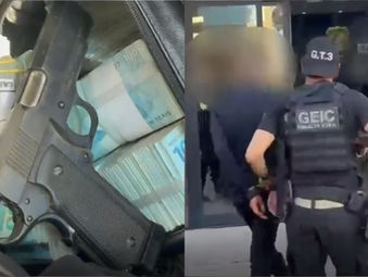 Homem é preso transportando meio milhão dentro de bolsa, em Goiás