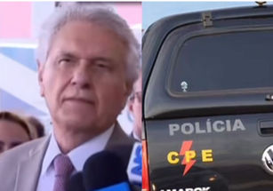 Caiado reafirma rigor contra crimes na PM após operação que investiga policiais em Goiás