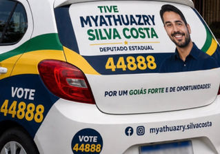 Adesivos de campanha eleitoral em veículos podem fazer seguradora negar indenização
