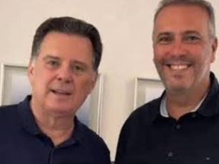 Ex-prefeito de Goianésia Leonardo Menezes deixa o PL e oficializa retorno ao PSDB ao lado de Marconi Perillo