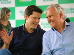 Daniel lidera como governador e Caiado estreia como presidenciável em evento em Luziânia