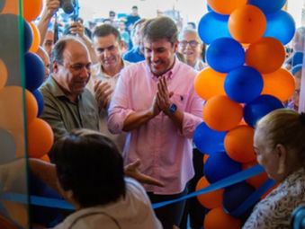 Paulo Vitor inaugura CMEI Vó Geralda Cardoso com 141 vagas após 14 anos de obra parada