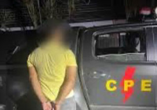 Autor de homicídio é preso no Jardim das Vivendas, em Jaraguá, pela equipe da CPE